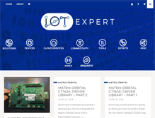Tablet Screenshot of iotexpert.com